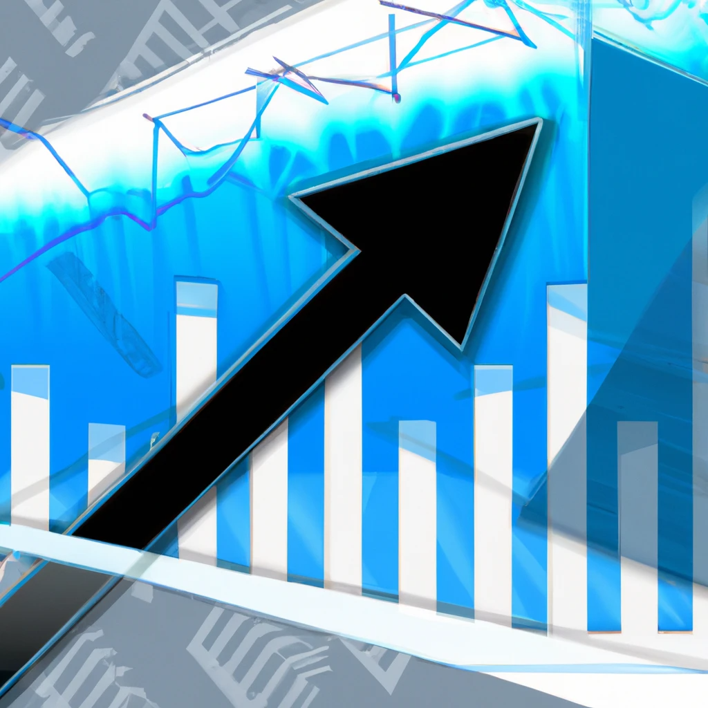 DALL·E 2023-01-30 17.37.54 - Picture of a chart showing growth or success in a technology related area